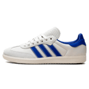 Tênis Adidas Samba x Humanrace "Navy Aluminum" Branco / Azul