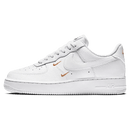 Tênis Air Force 1 Essential White "Gold Swoosh" Branco / Dourado
