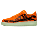 Tênis Air Force 1 "Orange Skeleton" Laranja