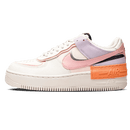 Tênis Air Force 1 Shadow Feminino "Pink Glaze" Branco / Rosa