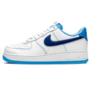 Tênis Air Force 1 Feminino "White University Blue" Branco / Azul
