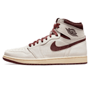 Tênis Air Jordan 1 High x "A Ma Maniere" Branco / Marrom
