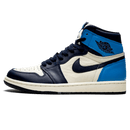Tênis Air Jordan 1 High "Obsidian" Azul / Branco
