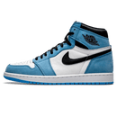 Tênis Air Jordan 1 High "University Blue" Azul / Branco