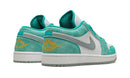 Tênis Air jordan 1 Low Masculino "Emerald Grey" Verde
