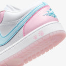 Tênis Air jordan 1 Low Feminino "Paw Print" Rosa