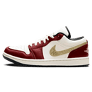 Tênis Air Jordan 1 Low Feminino "Year of the Dragon" Bordô