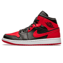 Tênis Air Jordan 1 Mid "Banned" Vermelho / Preto