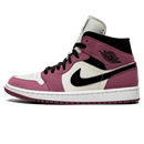Tênis Air Jordan 1 Mid Feminino "Berry Pink" Rosa