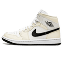 Tênis Air Jordan 1 Mid Feminino "Coconut MIlk" Amarelo