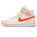 Tênis Air Jordan 1 Mid Feminino "Corduroy" Bege
