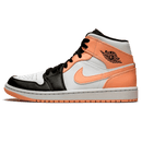 Tênis Air Jordan 1 Mid Feminino "Crimson Tint" Salmão