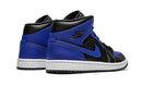 Tênis Air Jordan 1 Mid "Hyper Royal" Azul / Preto