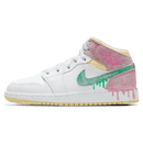 Tênis Air Jordan 1 Mid Feminino "Paint Drip"