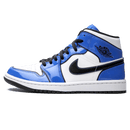 Tênis Air Jordan 1 Mid Feminino "Signal Blue" Azul