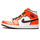Tênis Air Jordan 1 Mid Feminino "Turf Orange" Laranja