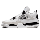 Tênis Air jordan 4 "Military Black" Branco / Preto