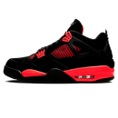 Tênis Air jordan 4 "Red Thunder" Preto / Vermelho