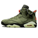 Tênis Air Jordan 6 x Travis Scott "Olive"