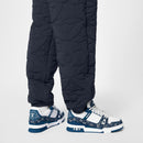 Louis Vuitton Trainer Monogram Denim White Blue