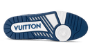 Louis Vuitton Trainer Monogram Denim White Blue