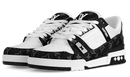 Louis Vuitton Trainer White Black - Vex Snkr