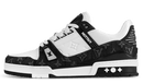 Louis Vuitton Trainer White Black - Vex Snkr