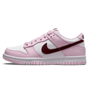 Tênis Nike Dunk Low Feminino "Pink Red Foam White" Rosa / Vermelho