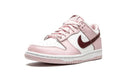 Tênis Nike Dunk Low Feminino "Pink Red Foam White" Rosa / Vermelho