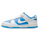 Tênis Nike Dunk Low Feminino "Reverse University Blue" Branco / Azul