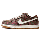 Tênis Nike Dunk Low SB "Paisley Brown" Marrom