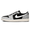 Tênis Air Jordan 1 Low "Black Cement" Preto / Cinza
