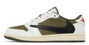 Tênis Air Jordan 1 Low Og Sp x Travis Scott Medium Olive Verde