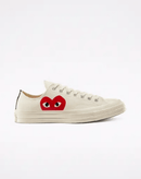 Converse x Comme des Garçons Play Low Chuck 70 Branco