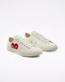 Converse x Comme des Garçons Play Low Chuck 70 Branco